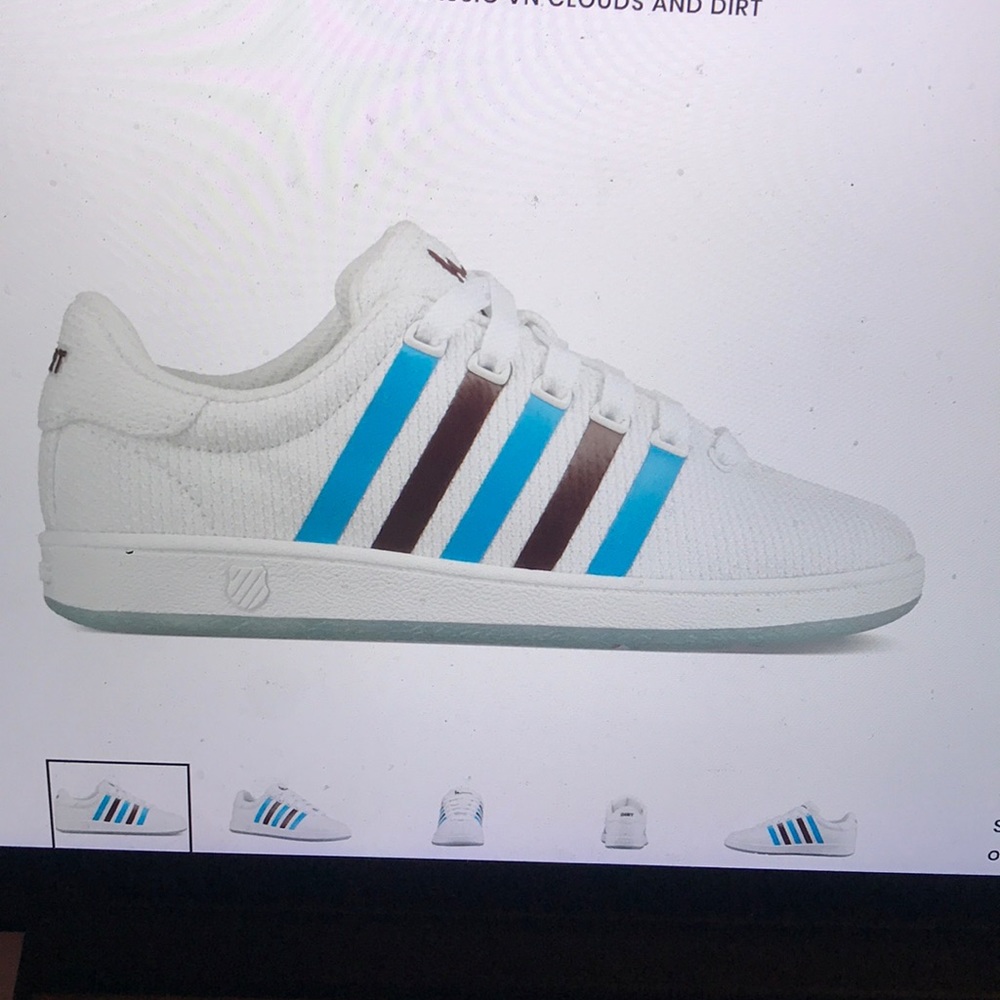 Youth Kswiss Gary Vee Clouds and Dirt size 6.5